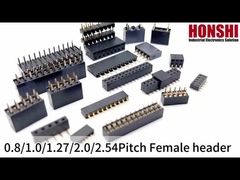 女性ヘッダーのコネクター