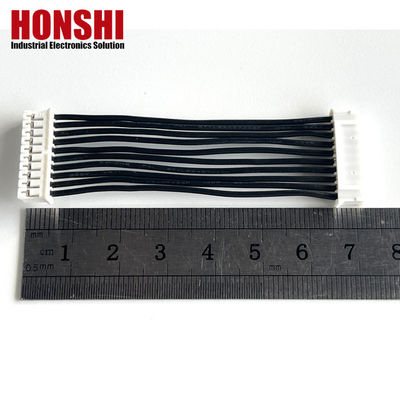 ブラックワイヤーハーネス組 JST PH 2.0 10ピン 男性 女性プラグコネクタ