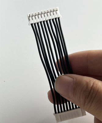 ブラックワイヤーハーネス組 JST PH 2.0 10ピン 男性 女性プラグコネクタ
