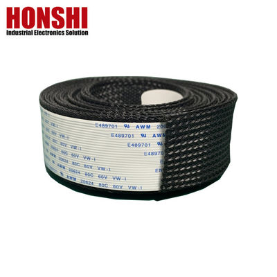 断熱材料 PET 平行リボンケーブル 1mm 1.25mm ピッチ カスタム FFCケーブル