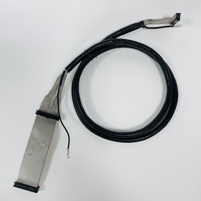 2.54mm ピッチブラックリボン フラットケーブル UL2651 28awg IDCコネクタ