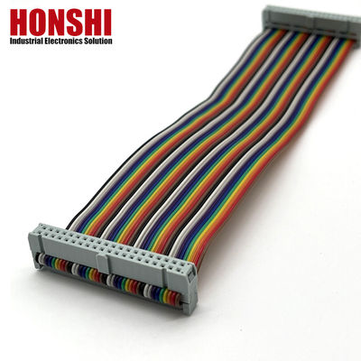 2.54mm IDCからIDC 電動平面ケーブル 40ピン多彩リボンケーブル 自動車用