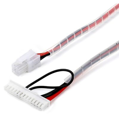 JST XH 2.5 から MOLEX 4.2 4ピン接続器の電子ケーブルハーネス組
