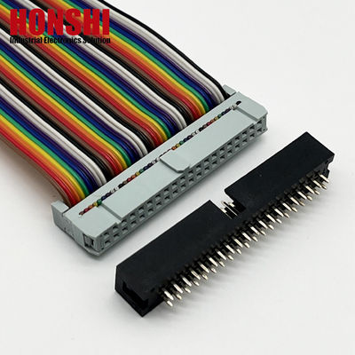 2.54mm IDCからIDC 電動平面ケーブル 40ピン多彩リボンケーブル 自動車用