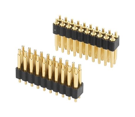 2.0mmピッチ H2.5mm 男性ポゴピンコネクタ PCB 双列20ピン直流