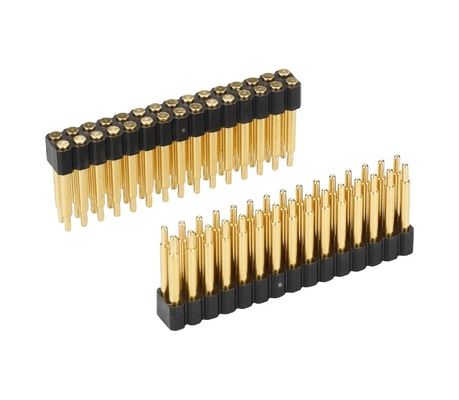 2.0mmピッチ H2.5mm 男性ポゴピンコネクタ PCB 双列20ピン直流