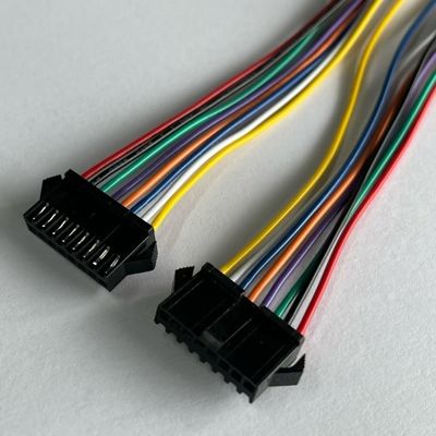 調整可能なJST SM2.5 8ピンコネクタ 電気ワイヤーハーネス組 ul1007 24awg