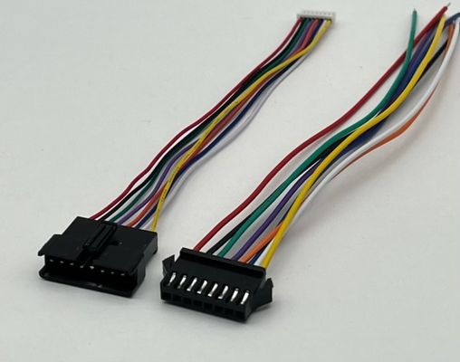 調整可能なJST SM2.5 8ピンコネクタ 電気ワイヤーハーネス組 ul1007 24awg