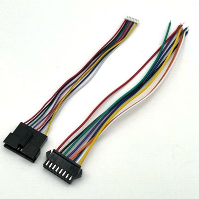 調整可能なJST SM2.5 8ピンコネクタ 電気ワイヤーハーネス組 ul1007 24awg