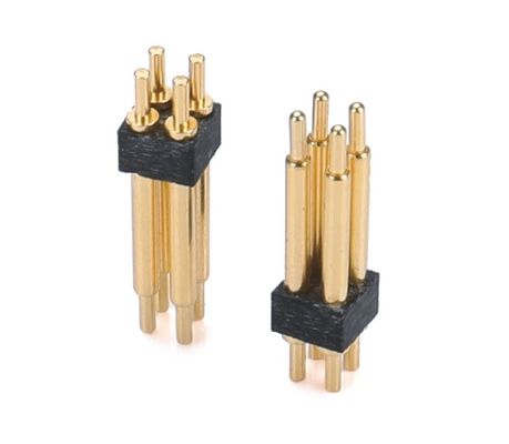1.27mm H3.8mm ポゴピンコネクタ 青銅C6801 材料 12ピンコネクタ 精密