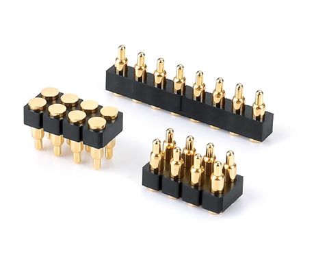 1.27mm H3.8mm ポゴピンコネクタ 青銅C6801 材料 12ピンコネクタ 精密