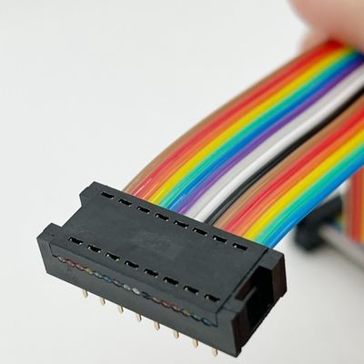 DIP 2.54x7.62mm フラットケーブル 電気ワイヤ 板への接続器 フラットワイヤ ハーネス