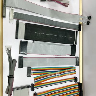 DIP 2.54x7.62mm フラットケーブル 電気ワイヤ 板への接続器 フラットワイヤ ハーネス