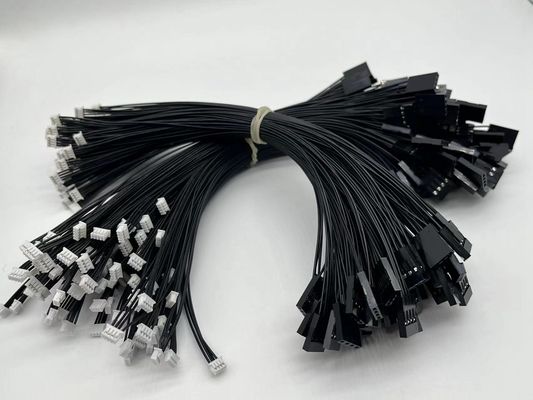 パーソナライズされた長さ電気ワイヤーハーネス デュポント 4ピンのJST SH 1.0 4ピンのコネクター