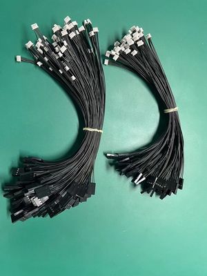 パーソナライズされた長さ電気ワイヤーハーネス デュポント 4ピンのJST SH 1.0 4ピンのコネクター