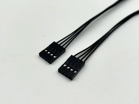 パーソナライズされた長さ電気ワイヤーハーネス デュポント 4ピンのJST SH 1.0 4ピンのコネクター