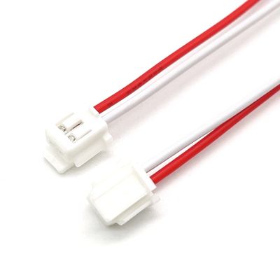 MXからJSTコネクタ 2ピンケーブル組立と工業機械用ワイヤハース