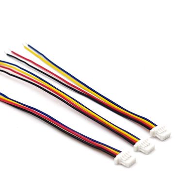 JST SH 1.0mm ピッチ 4ピンの接続ワイヤハーネス 100% 試験検査