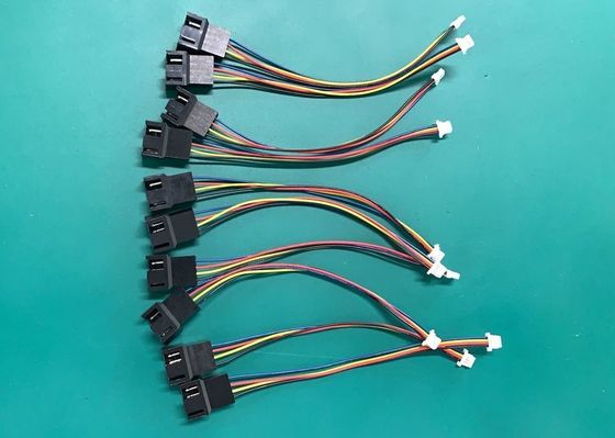 JST SH 1.0mm ピッチ 4ピンの接続ワイヤハーネス 100% 試験検査