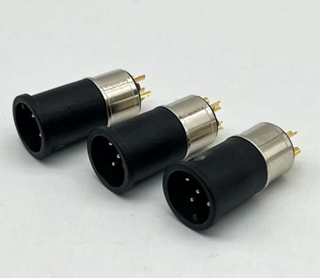 M12 5ピン 女性と男性のパネルマウント マルチピン円形ケーブル接続器 防水