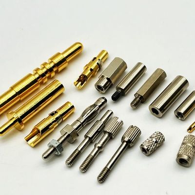 黄金塗装 青銅加工ピン 1.6x20mm CNC垂直加工センター用