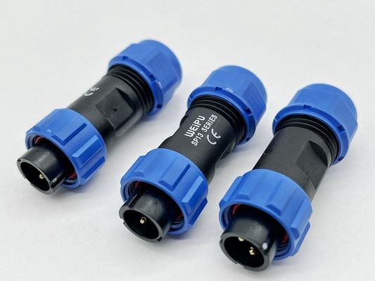 防水 IP67 円形ワイヤ接続器 DINタイプ 男性プラグ 2 3 4 5 6 8 10 12ピン
