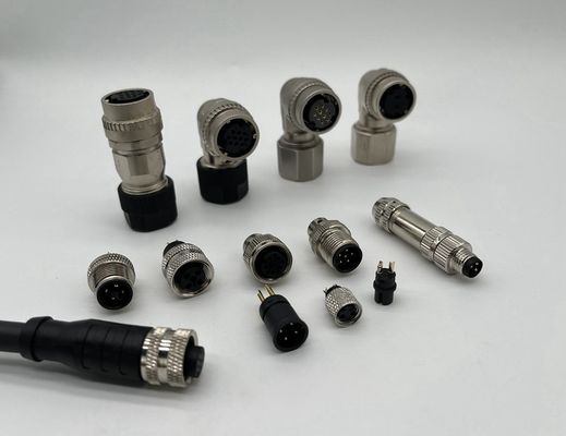 2ピン10ピンDDK 溶接カップ終了付きの防水円形接続器