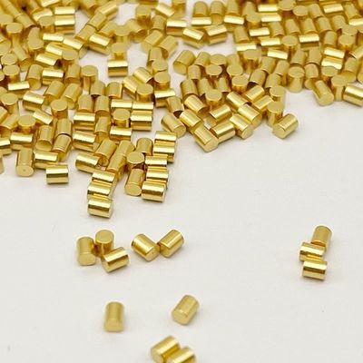 カスタムブラス加工ピンパッド SMTタイプ 金属塗装 1.5mm 男性 接続のために