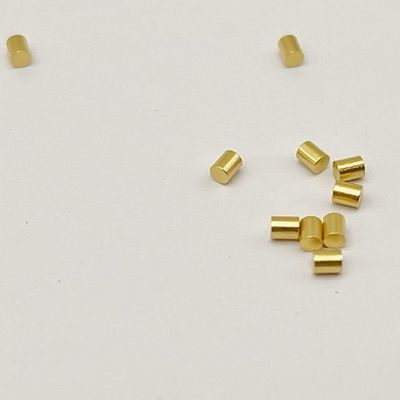 カスタム加工ピン 1.8mm 直径 10u''金属塗装の青銅コンタクトピン 男性性