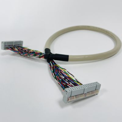 UL20706 IDC 丸いケーブル 34ピン 40ピンピッチ 2.54mm IDCコネクタ