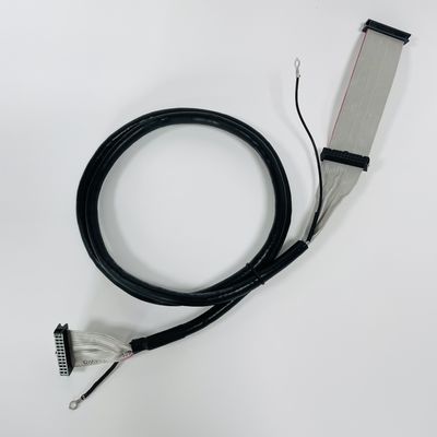 UL20706 IDC 丸いケーブル 34ピン 40ピンピッチ 2.54mm IDCコネクタ