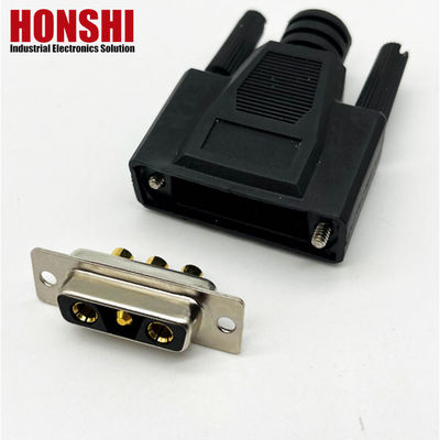 3V3 30A 溶接タイプ 男性D サブコネクタ