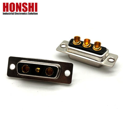3V3 30A 溶接タイプ 男性D サブコネクタ