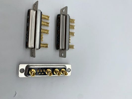 自動車用D SUB電源コネクタ 9W4 女性 溶接銅 C3604 ケーブル用