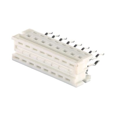 6〜24ピンリボンケーブル 2.54mm UL2651 ホワイトIDCリボンケーブル接続器