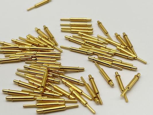 スプリングフォースポゴピンコネクタ 作業高度4.9mmディップタイプポゴピン