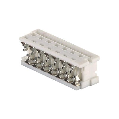 6〜24ピンリボンケーブル 2.54mm UL2651 ホワイトIDCリボンケーブル接続器