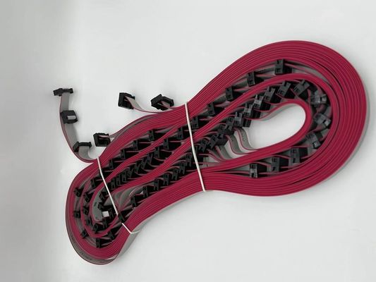 6〜24ピンリボンケーブル 2.54mm UL2651 ホワイトIDCリボンケーブル接続器