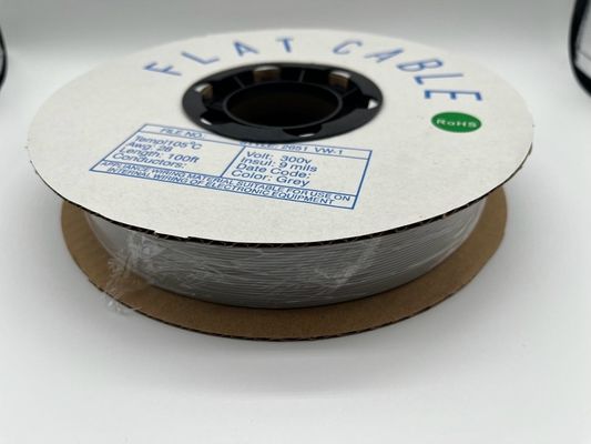 4ピン - 64ピン カスタマイズされたフラットケーブル グレーピッチ 1.27mm リボンケーブル 76.5 M/ロール