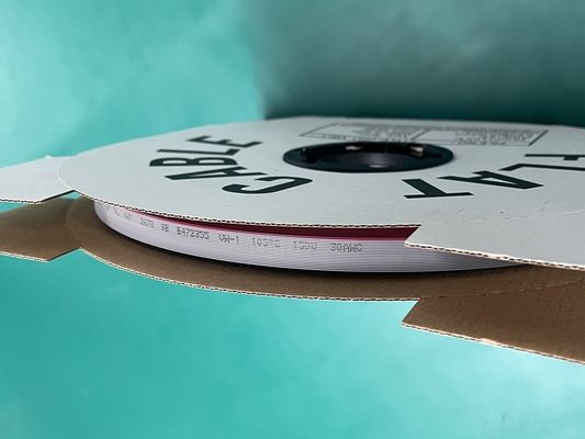 4ピン - 64ピン カスタマイズされたフラットケーブル グレーピッチ 1.27mm リボンケーブル 76.5 M/ロール