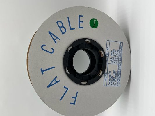 4ピン - 64ピン カスタマイズされたフラットケーブル グレーピッチ 1.27mm リボンケーブル 76.5 M/ロール