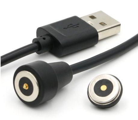 高電流3.0a充電ケーブルUSB 2ピン 循環電源充電アダプター 磁気ポゴピン