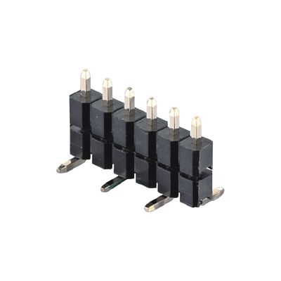 5.08mmピッチ 単列ヘッダ接続器 直底型 2 - 20ピン H2.5mm