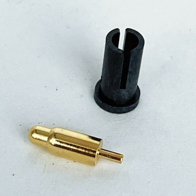 ダイア2.8mm 男性ポゴピンコネクタ 長さ10.2mm ダイプタイプ スプリング装荷ポゴピン