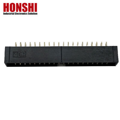 2.54mm ボックスヘッダーコネクタ H8.8 40P ゴールドプラテッド 電気用二列コネクタ