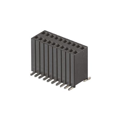 1.27x2.54mm H8.5mm 女性 板から板への電源コネクタ SMT型100ピンコネクタ