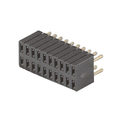 1.27x2.54mm H8.5mm 女性 板から板への電源コネクタ SMT型100ピンコネクタ