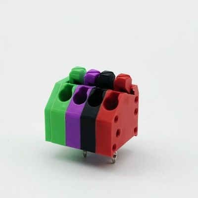2.5mm 3.5mm スクリューレスターミナルブロックコネクタ PCBスプリングターミナルブロック