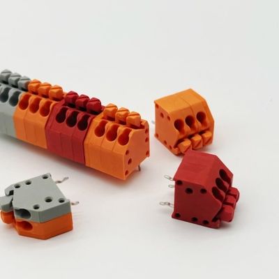 2.5mm 3.5mm スクリューレスターミナルブロックコネクタ PCBスプリングターミナルブロック