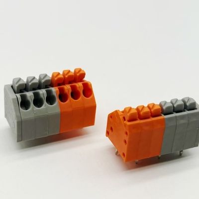 2.5mm 3.5mm スクリューレスターミナルブロックコネクタ PCBスプリングターミナルブロック